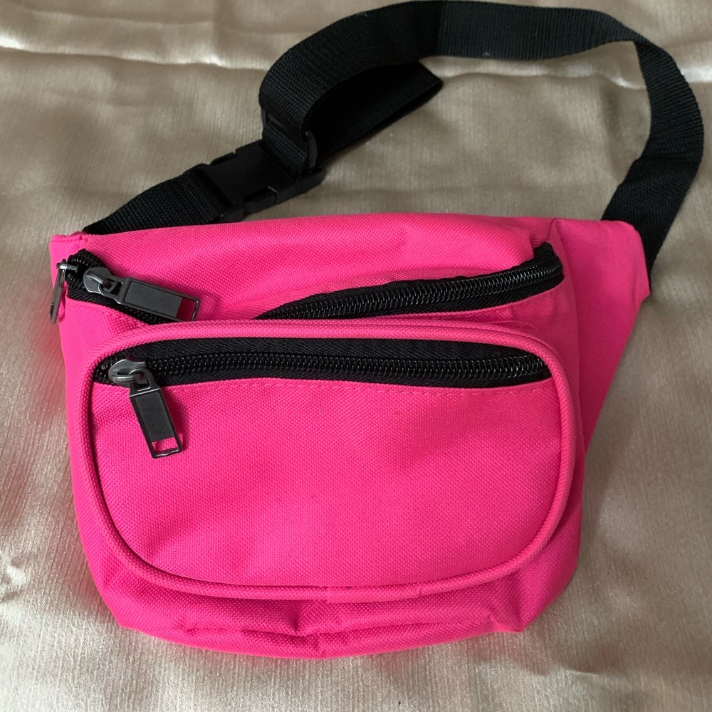 Pink fanny pack